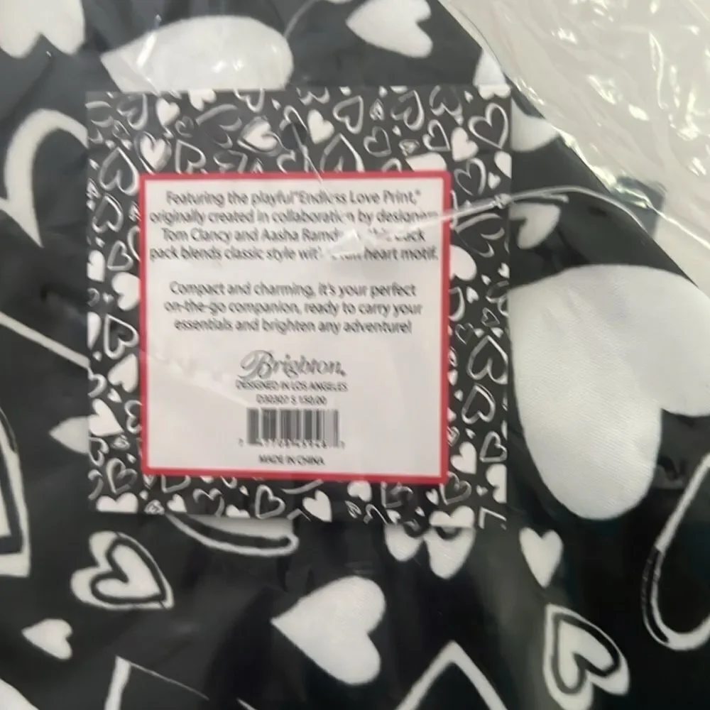 Brighton NWT limited edition Valentine’s heart promotional love backpack